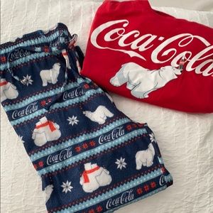 Coca Cola Pajama Set! Got as an xmas gift